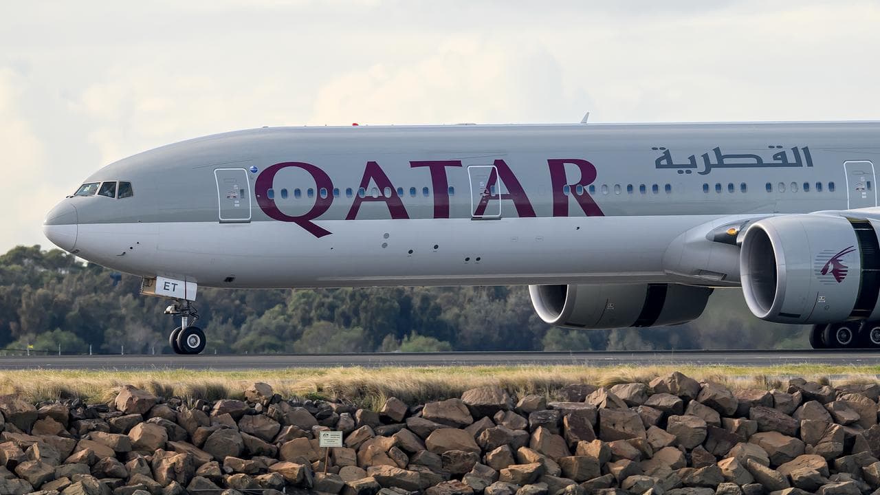 Qatar Airways plane (file)