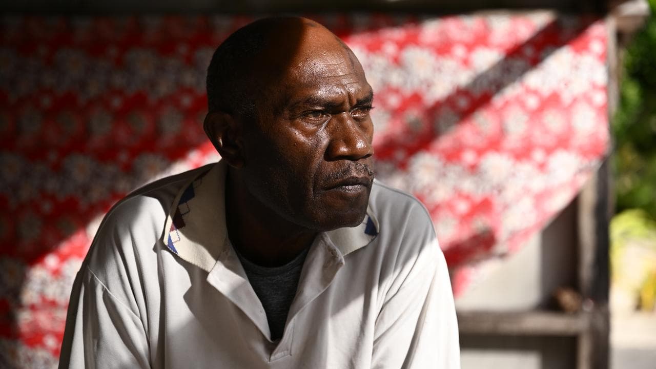 Pilliura Village chief Edward Lani