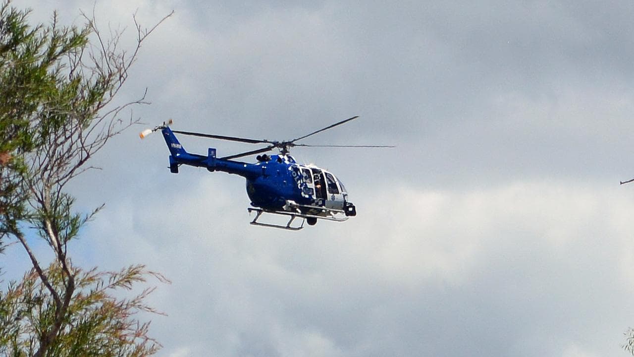 Police helicopter (file)