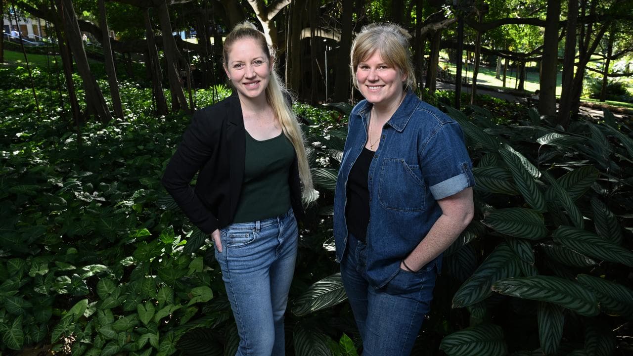 Lauren Fell (left) and Clare Feeney