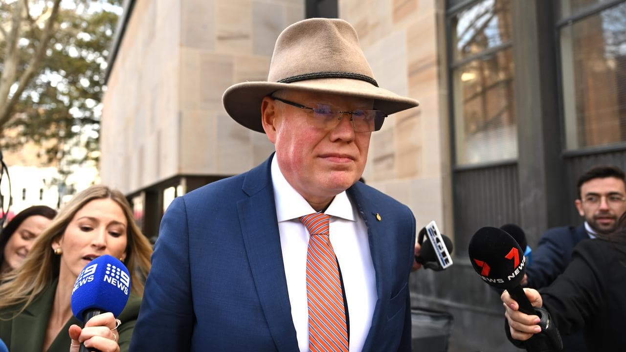 Gareth Ward leaves the Darlinghurst Courthouse