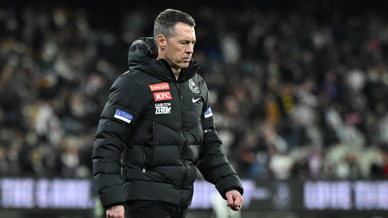 Collingwood coach Craig McRae