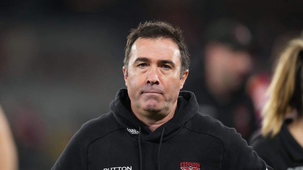 Brad Scott, coach of the Bombers