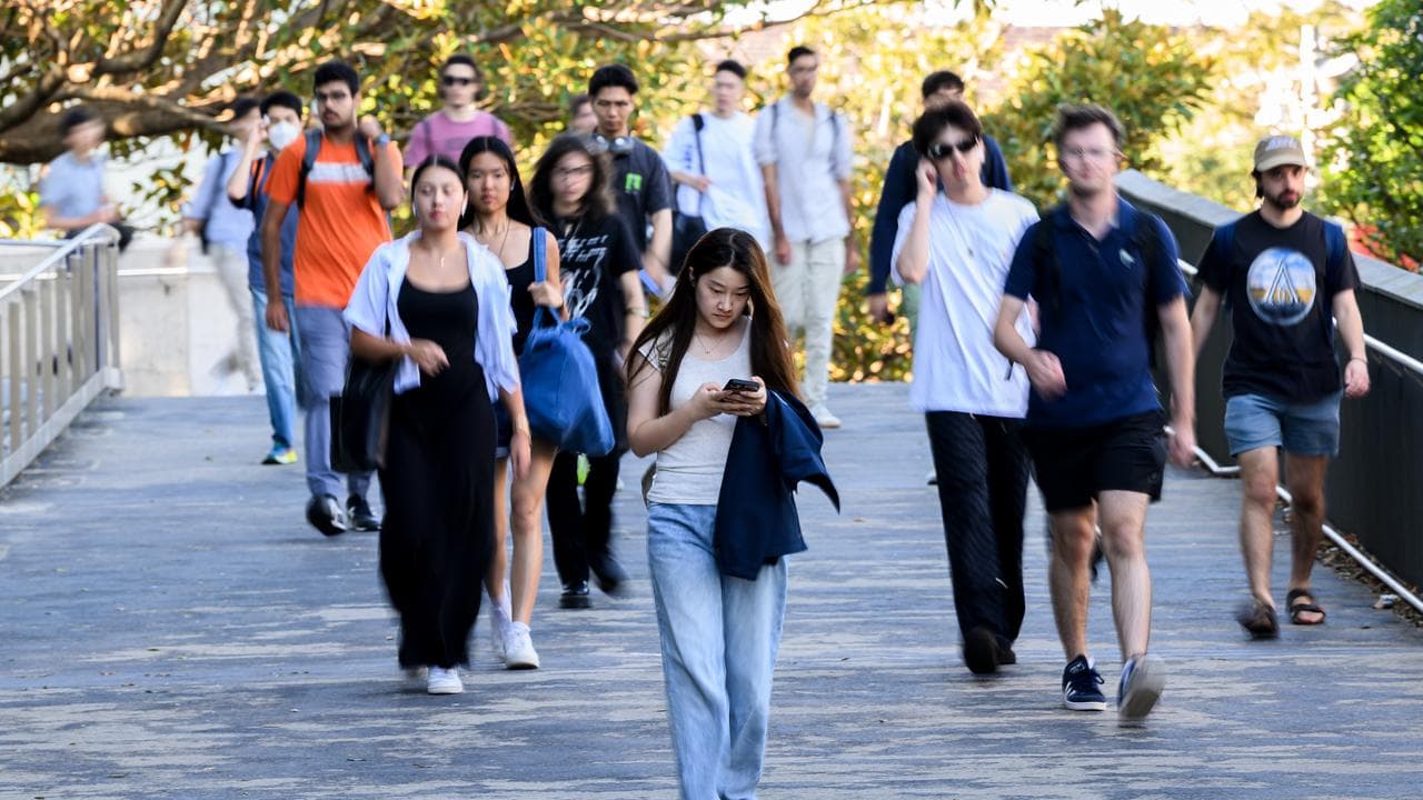 Students at the University of Sydney