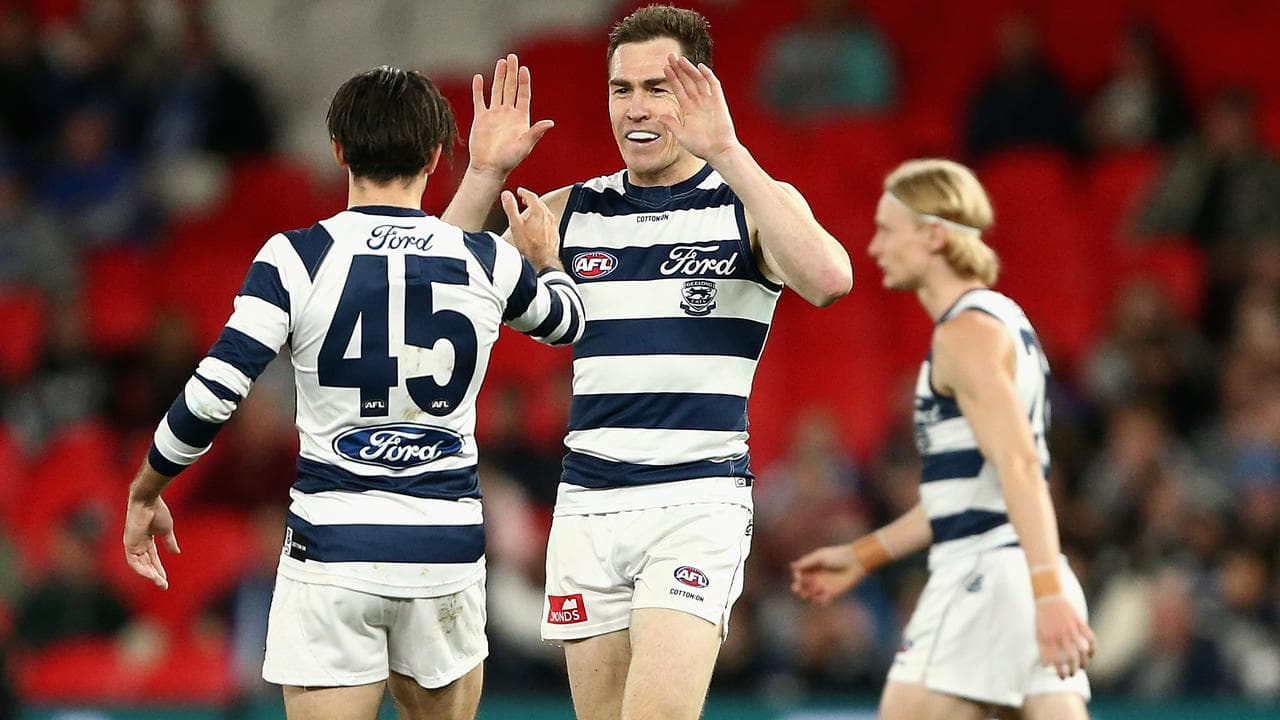 Coleman Medal favourite Jeremy Cameron.