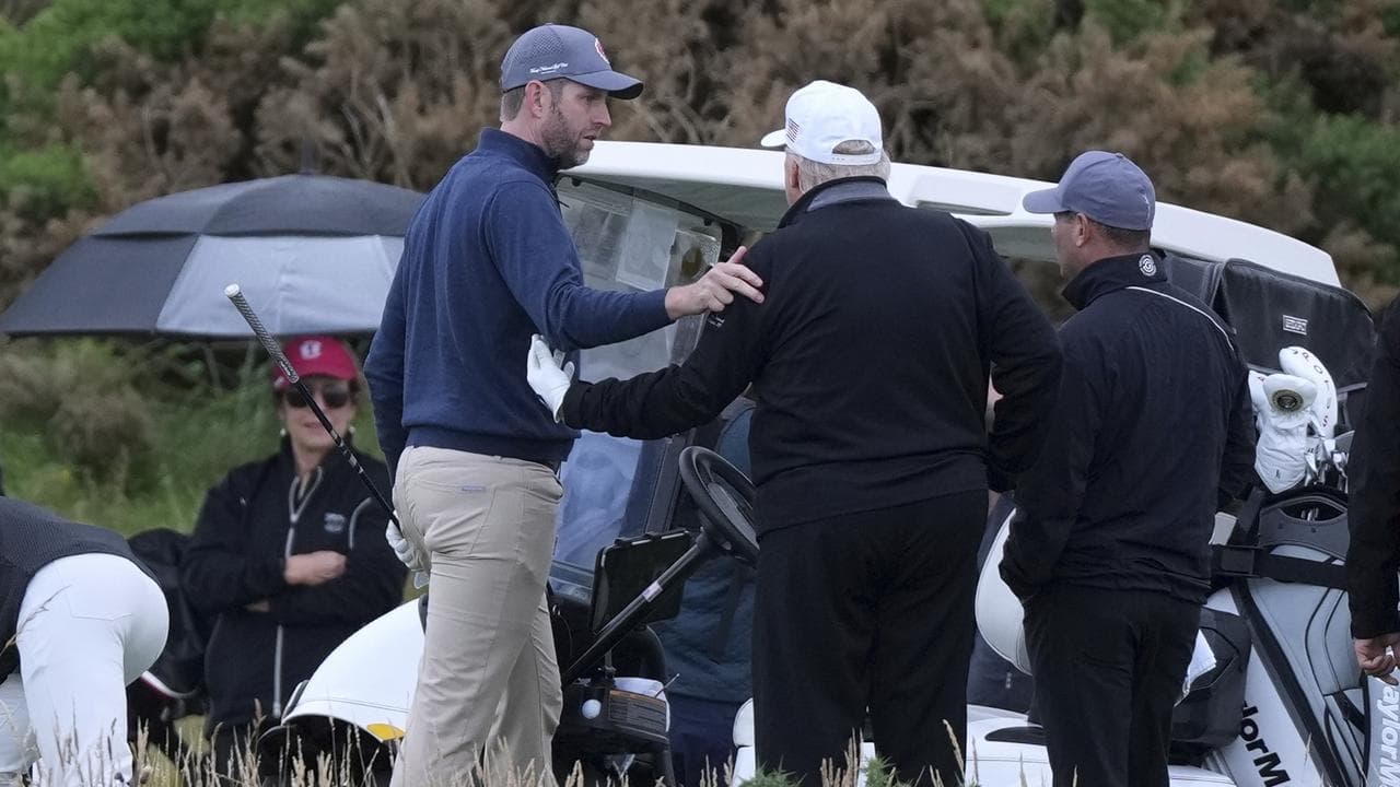 Donald and Eric Trump