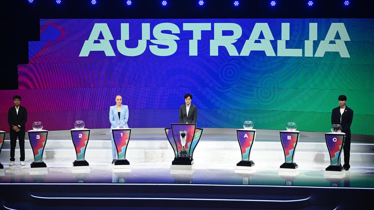 The Asian Cup draw.