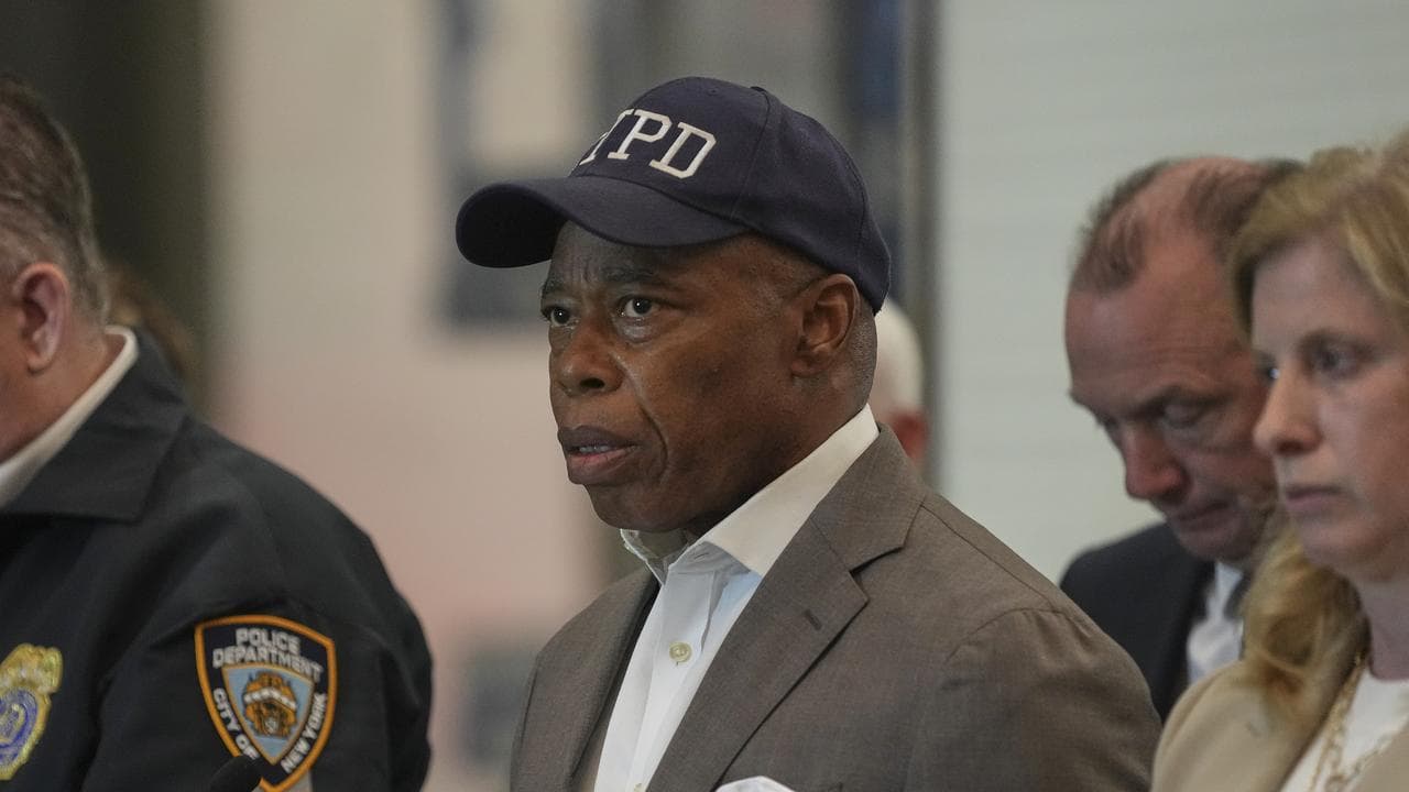 New York Mayor Eric Adams