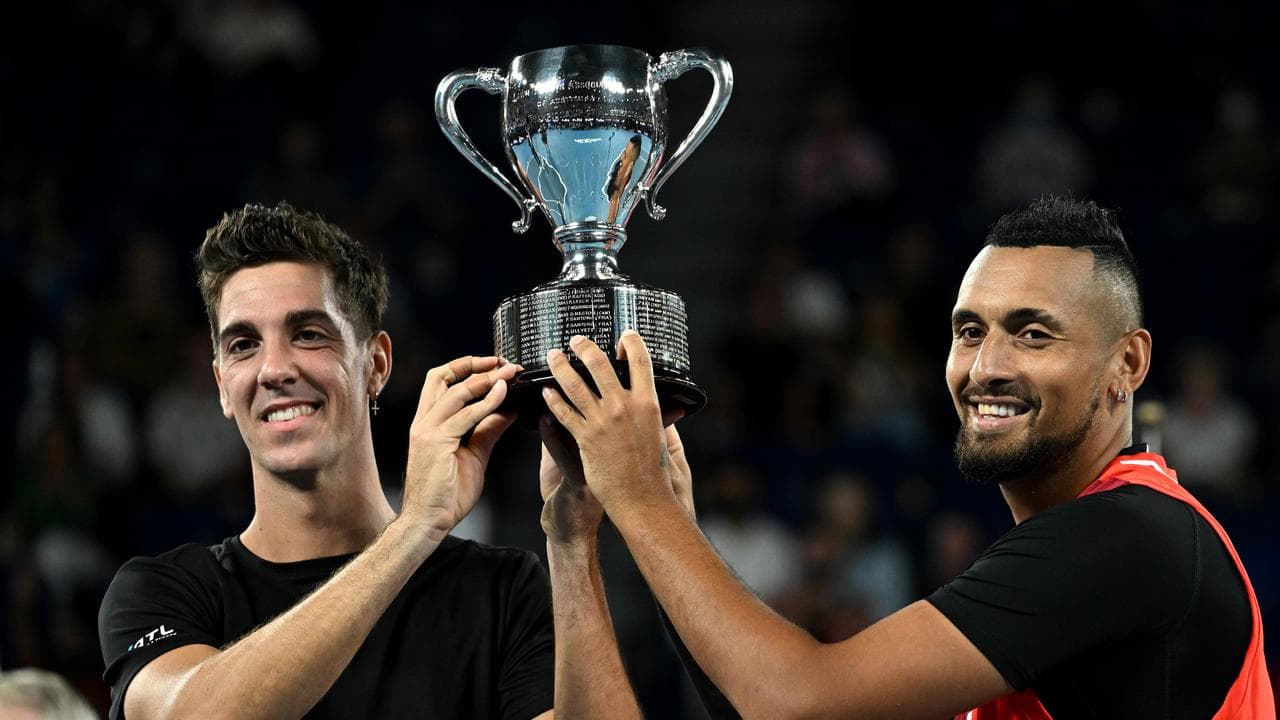 Thanasi Kokkinakis and Nick Kyrgios