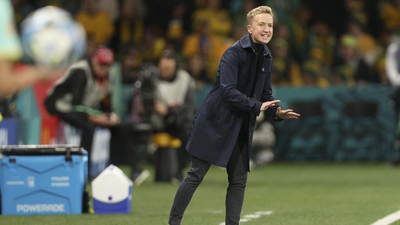 Former Canada coach Bev Priestman.