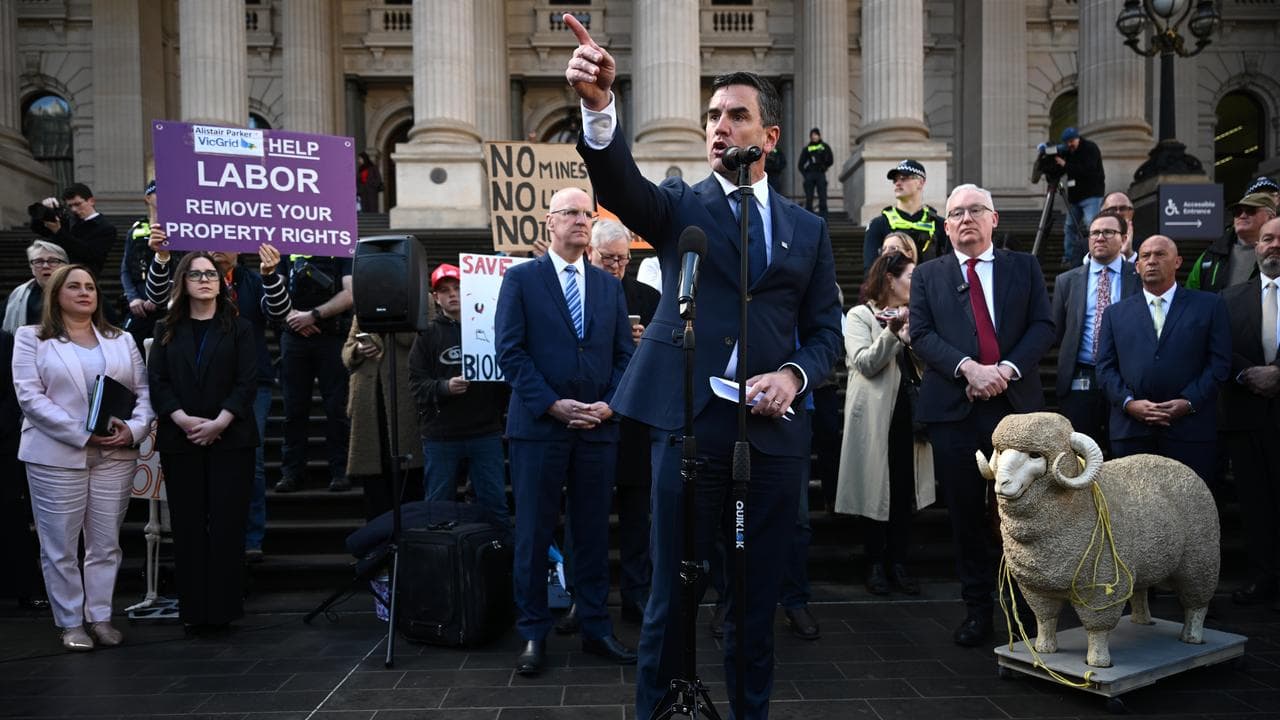 Victorian Opposition Leader Brad Battin