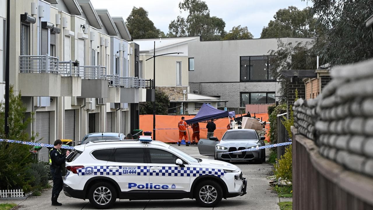 Crime scene at Wollert