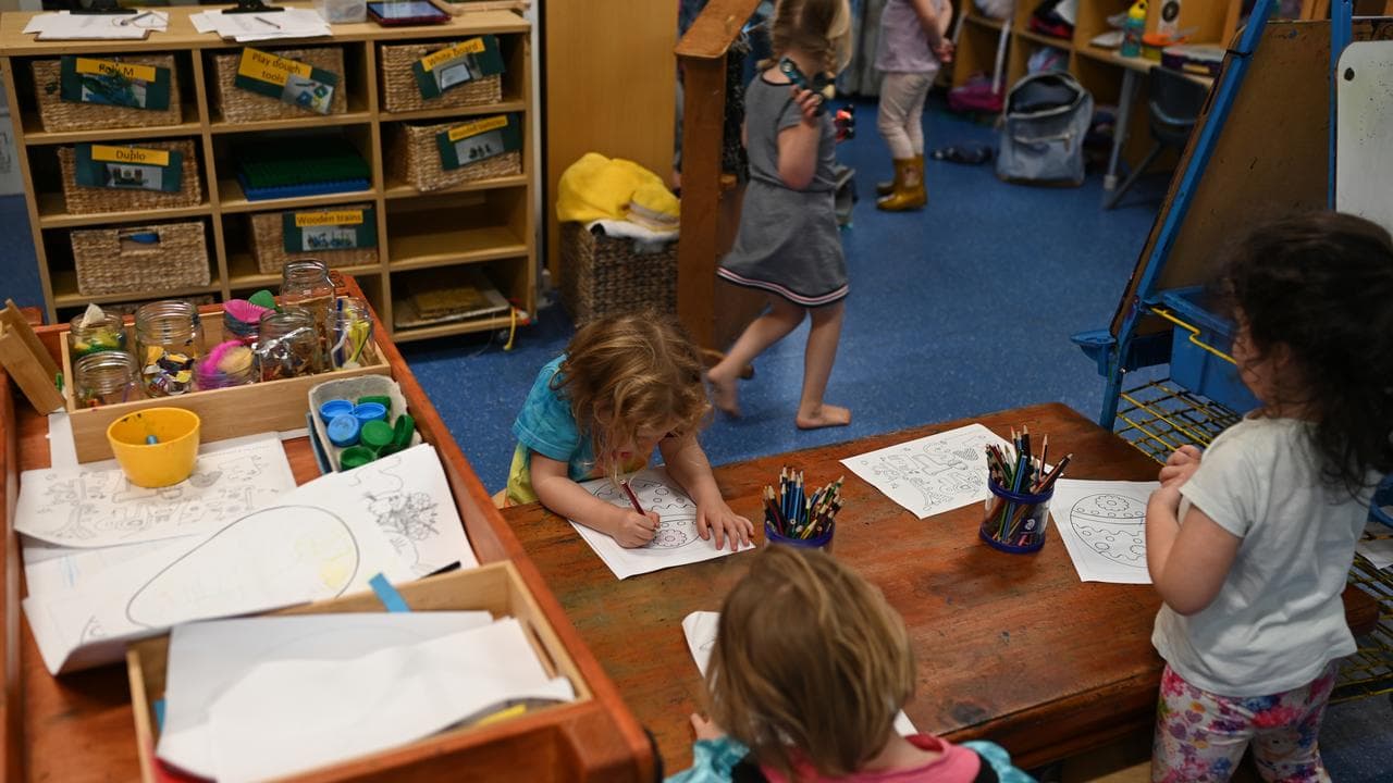 Children at a kindergarten