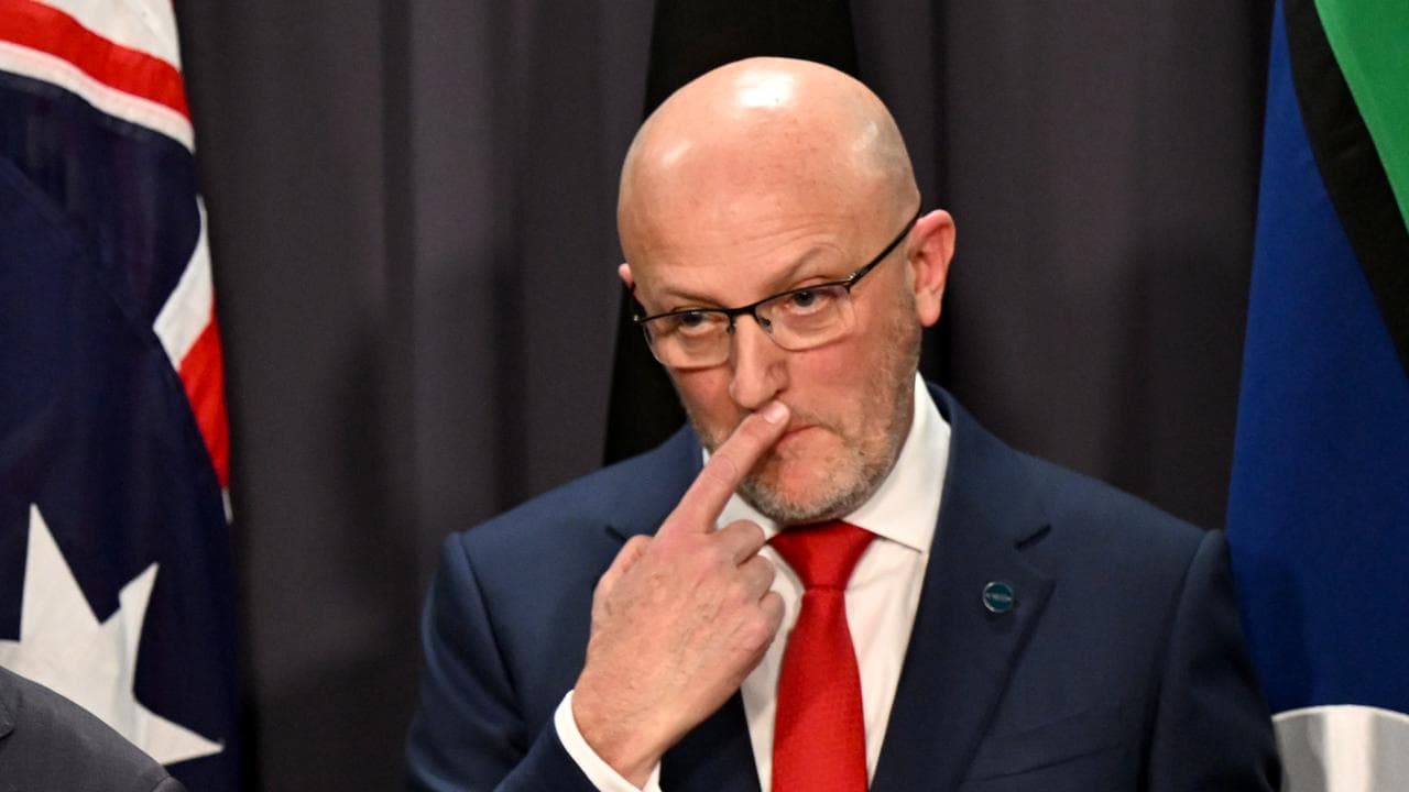 Anthony Albanese with Mike Burgess, in 2024