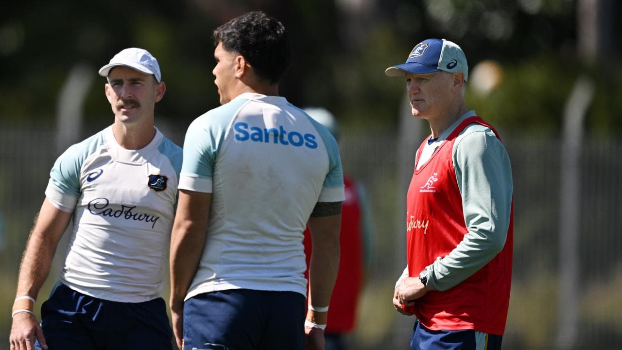 (L-R) Nic White, Noah Lolesio and Joe Schmidt.