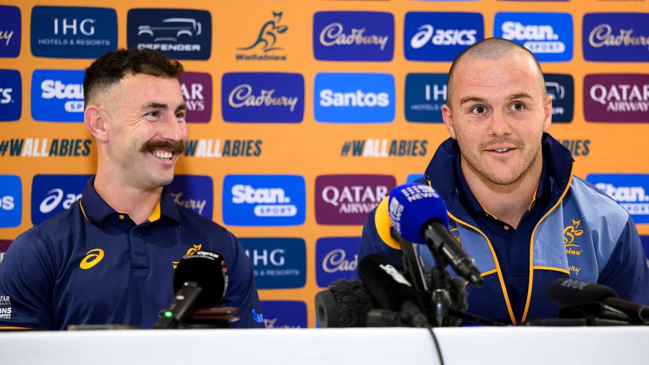 (L-R) Nic White and Dylan Pietsch.