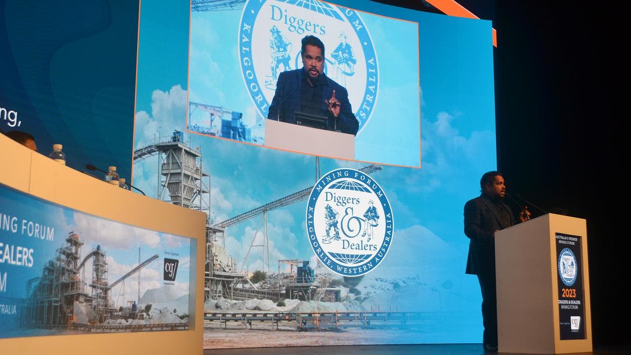 Linden Brownley at the Diggers and Dealers forum