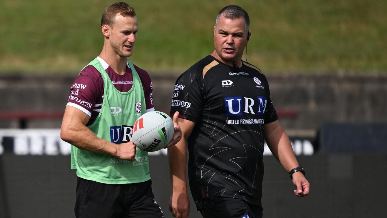 Daly Cherry-Evans and Anthony Seibold.