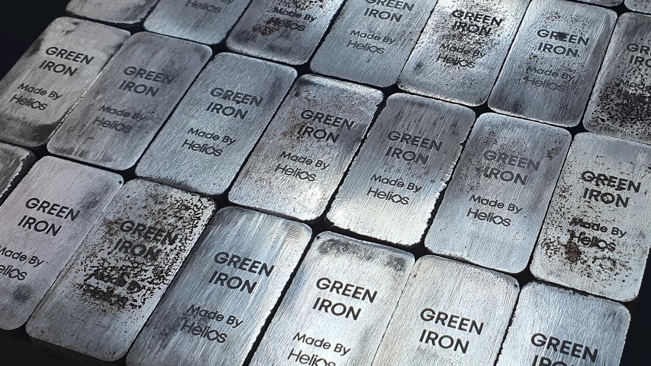 Helios green iron bars