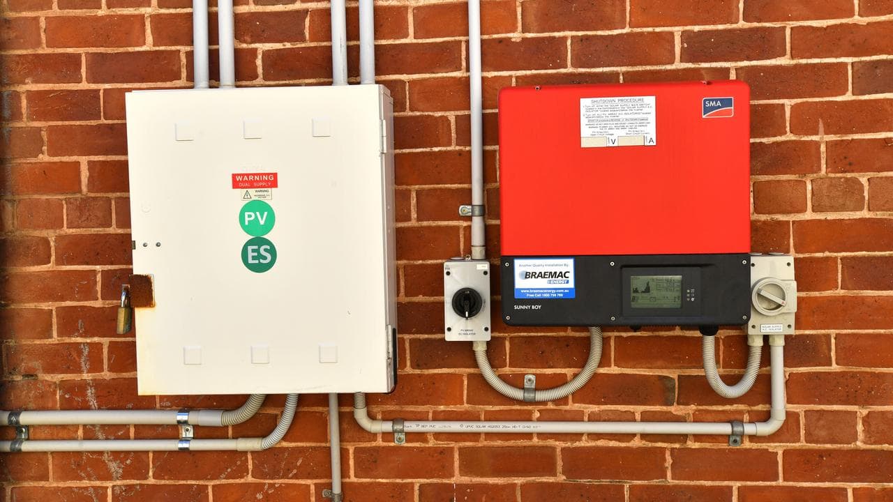 A home solar system inverter