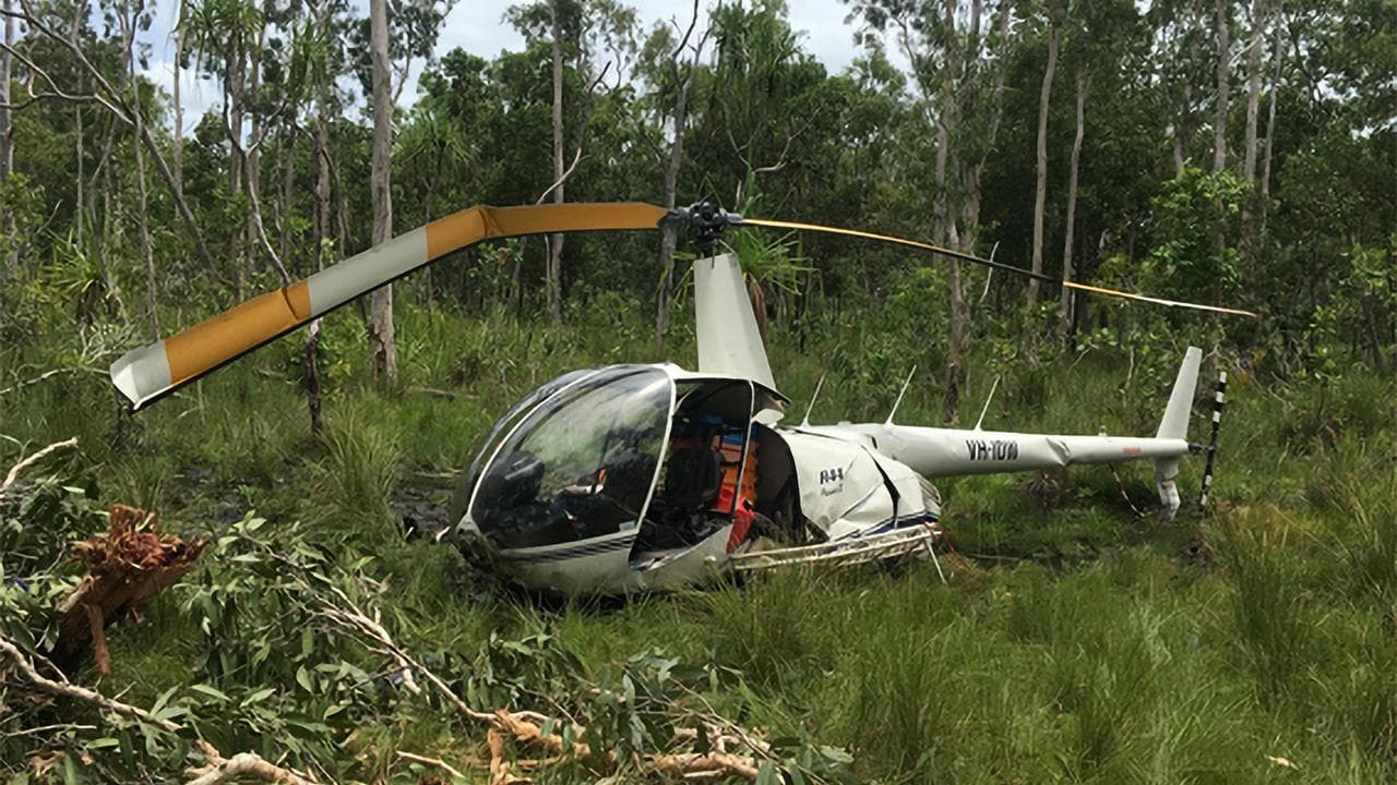 A helicopter crash killed Outback Wrangler co-star Chris Wilson.