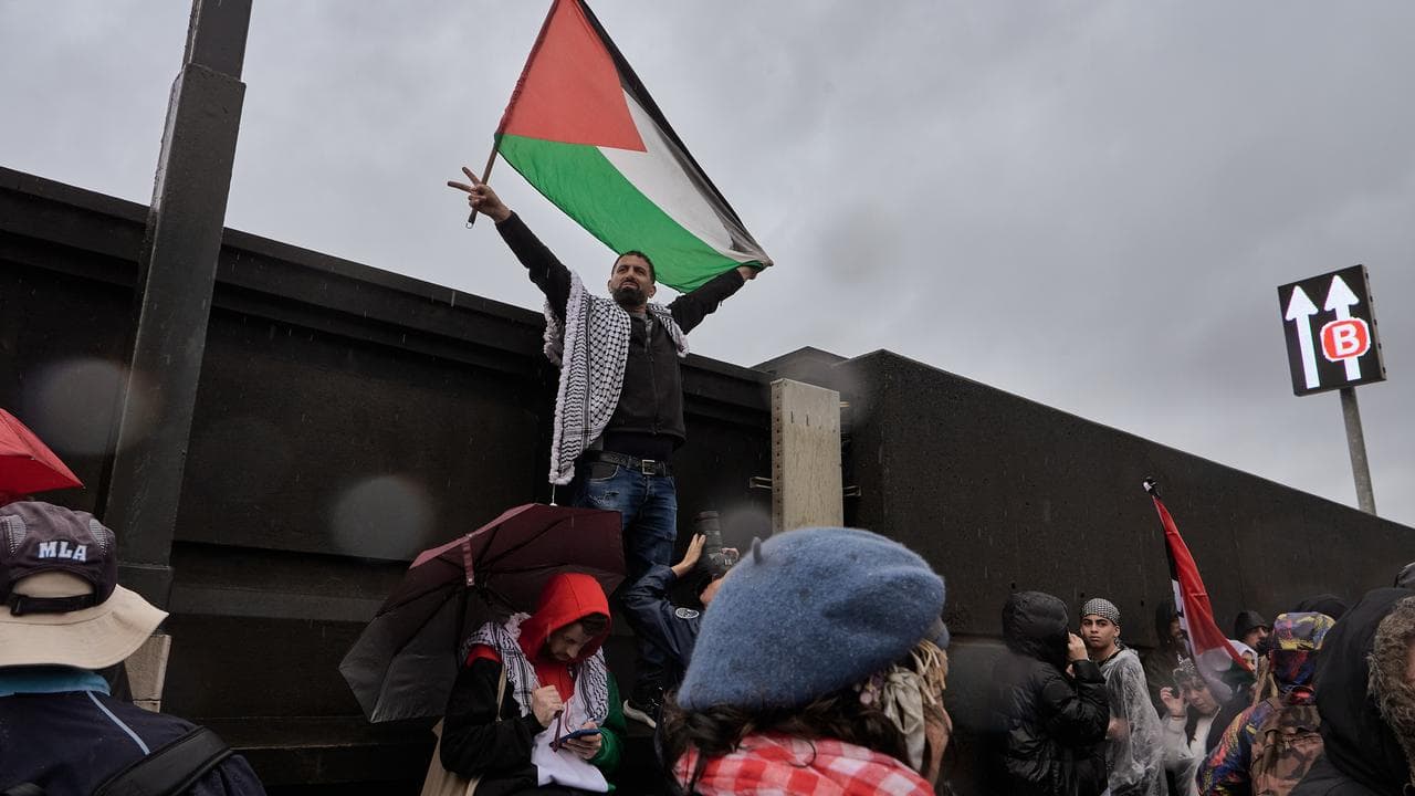 Pro-Palestine protest