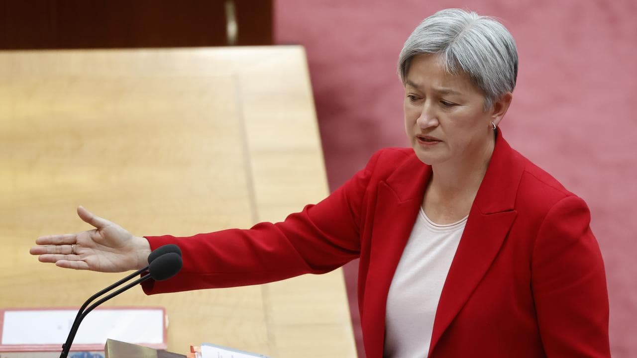 A file photo of Penny Wong