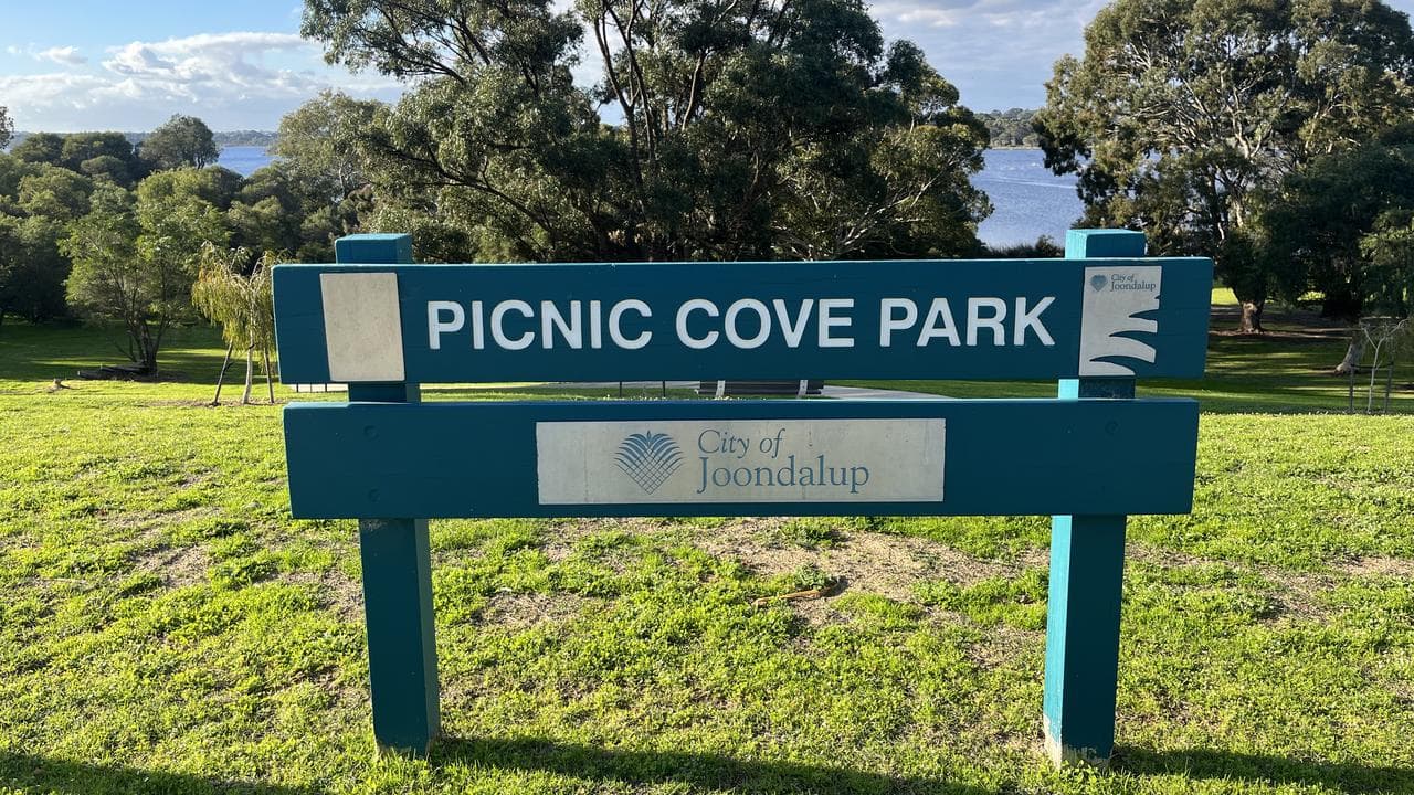 The park where the woman was fatally struck (file)