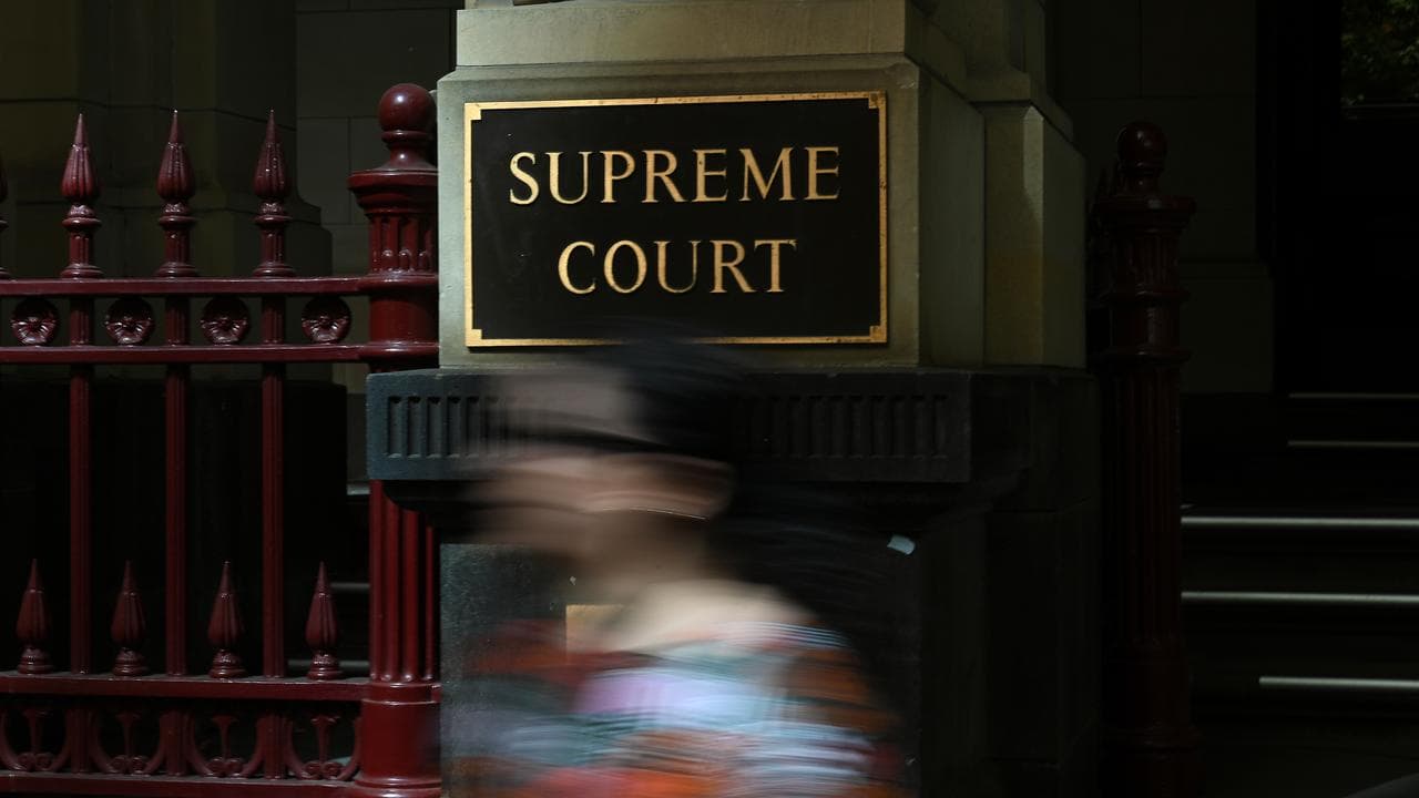 Court signage (file)