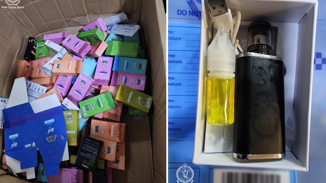 Some of the seized items