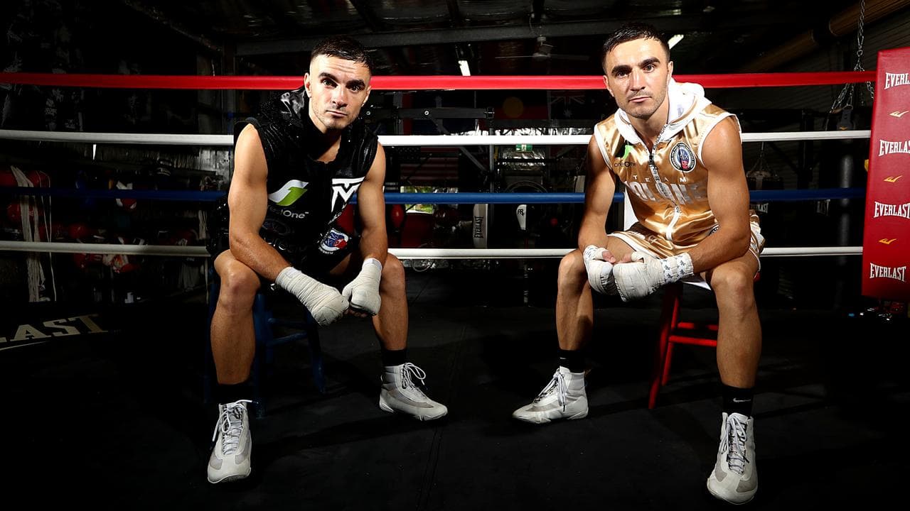 (L-R) Andrew and Jason Moloney.