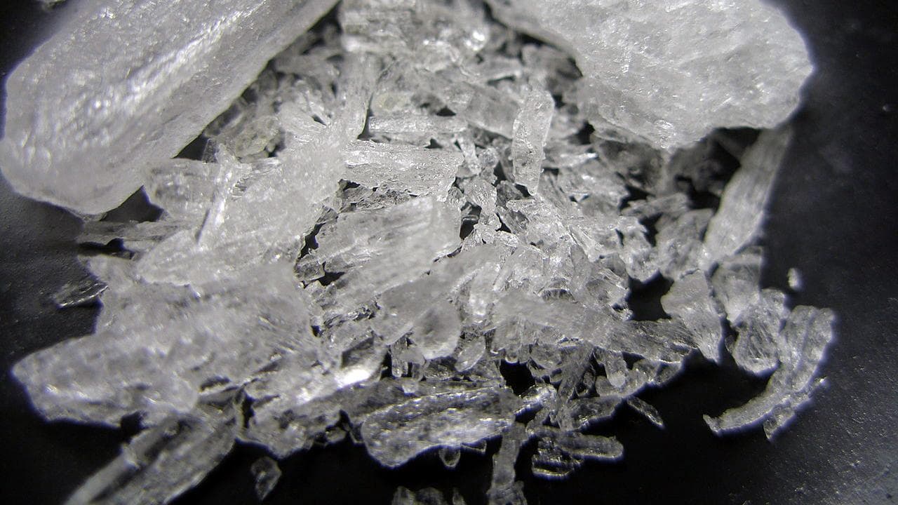 Crystal methamphetamine or ice (file)