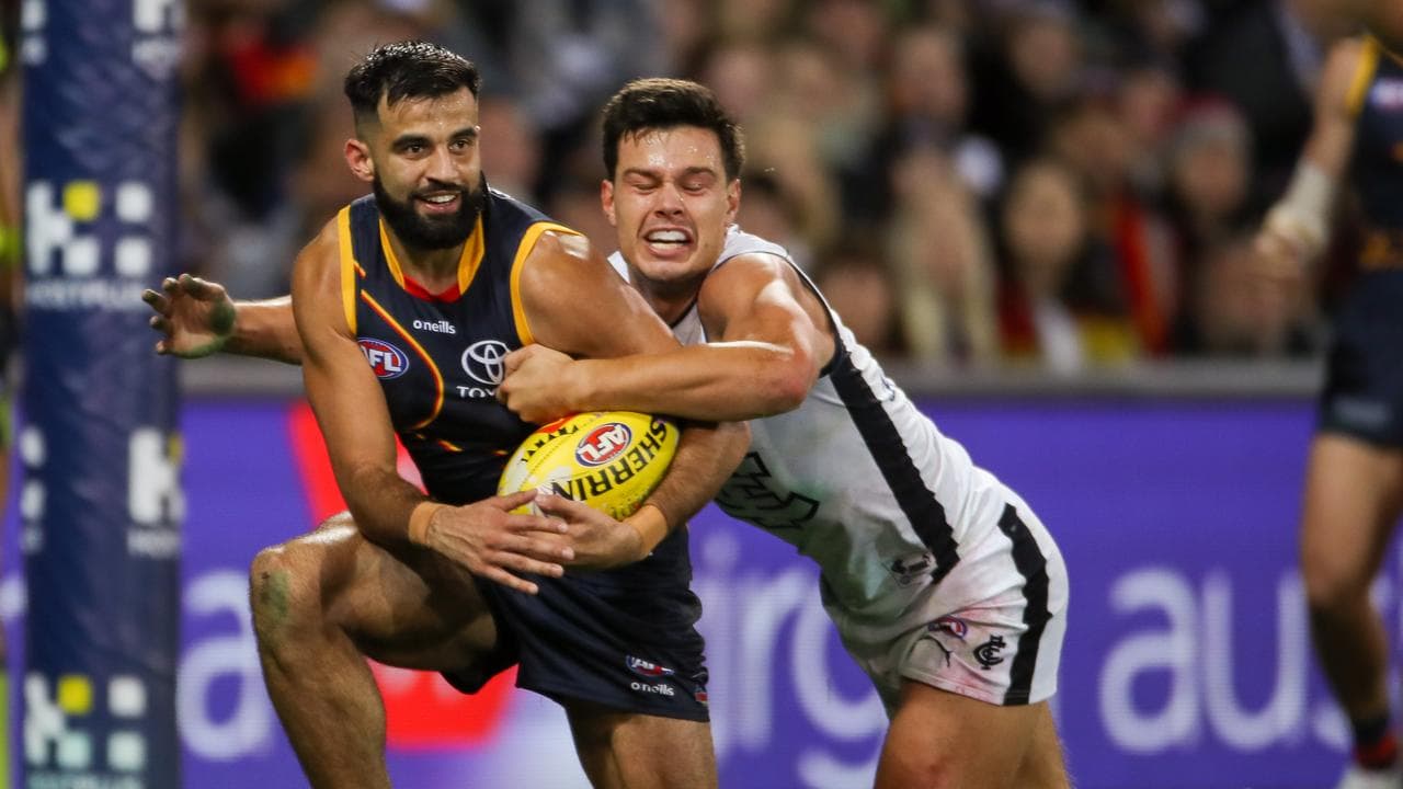 (L-R) Wayne Milera and Jack Silvagni.