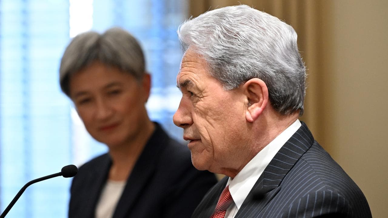 Penny Wong and Winston Peters
