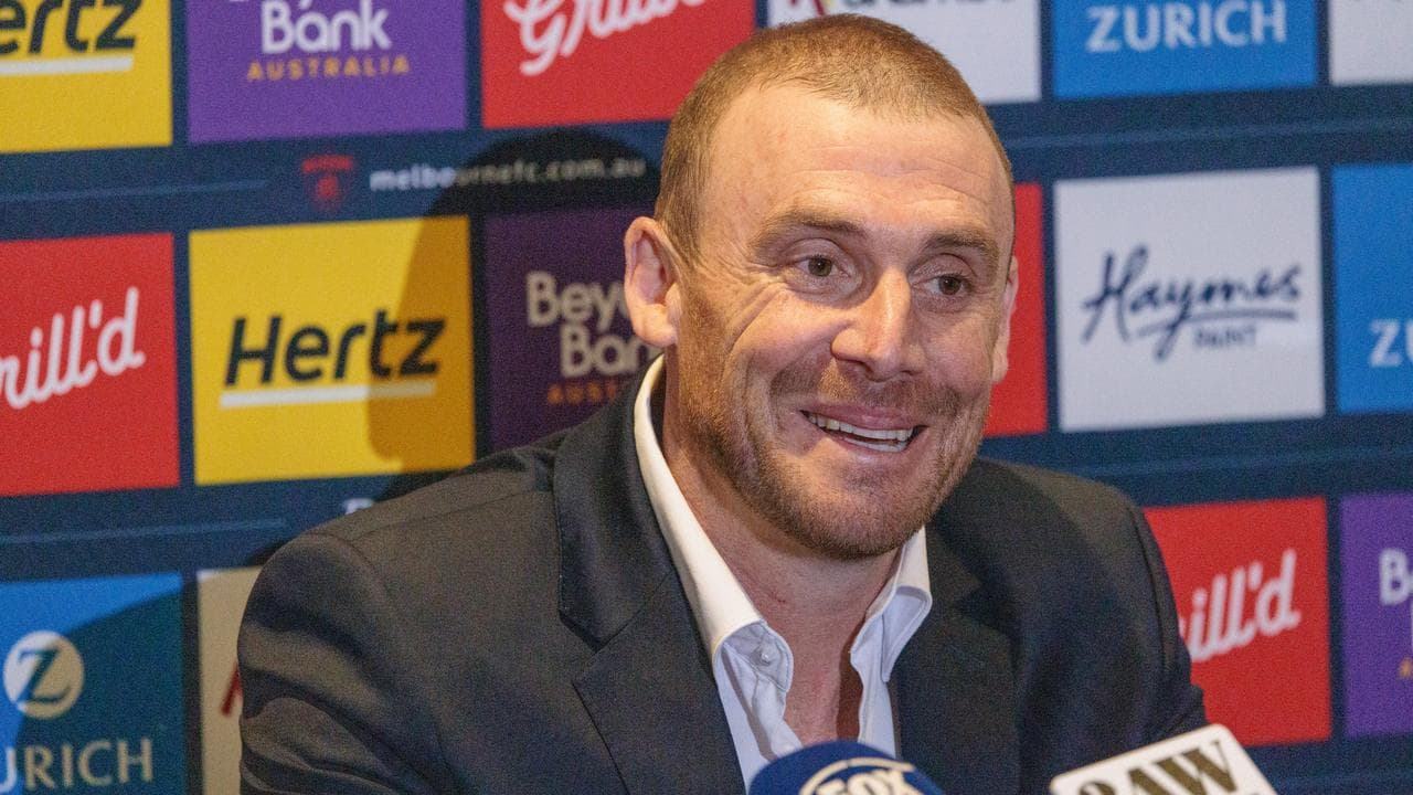 Simon Goodwin at Melbourne.