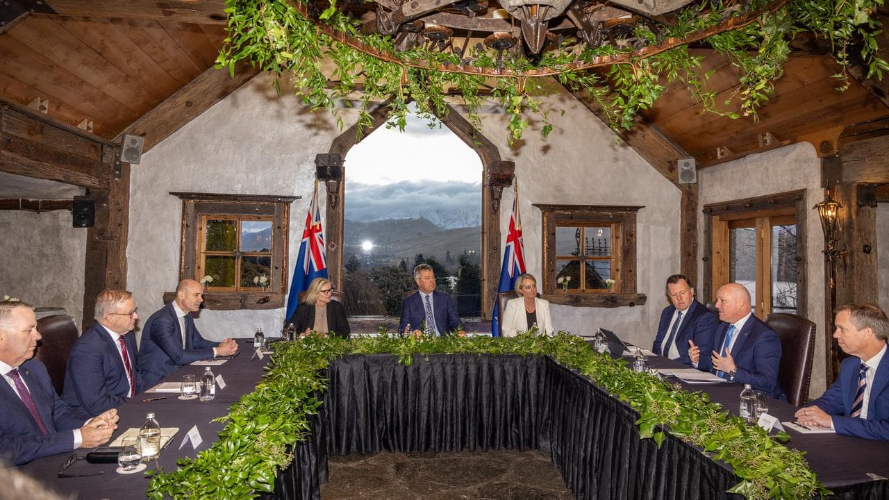 The Australia New Zealand Leaders Meeting in Queenstown