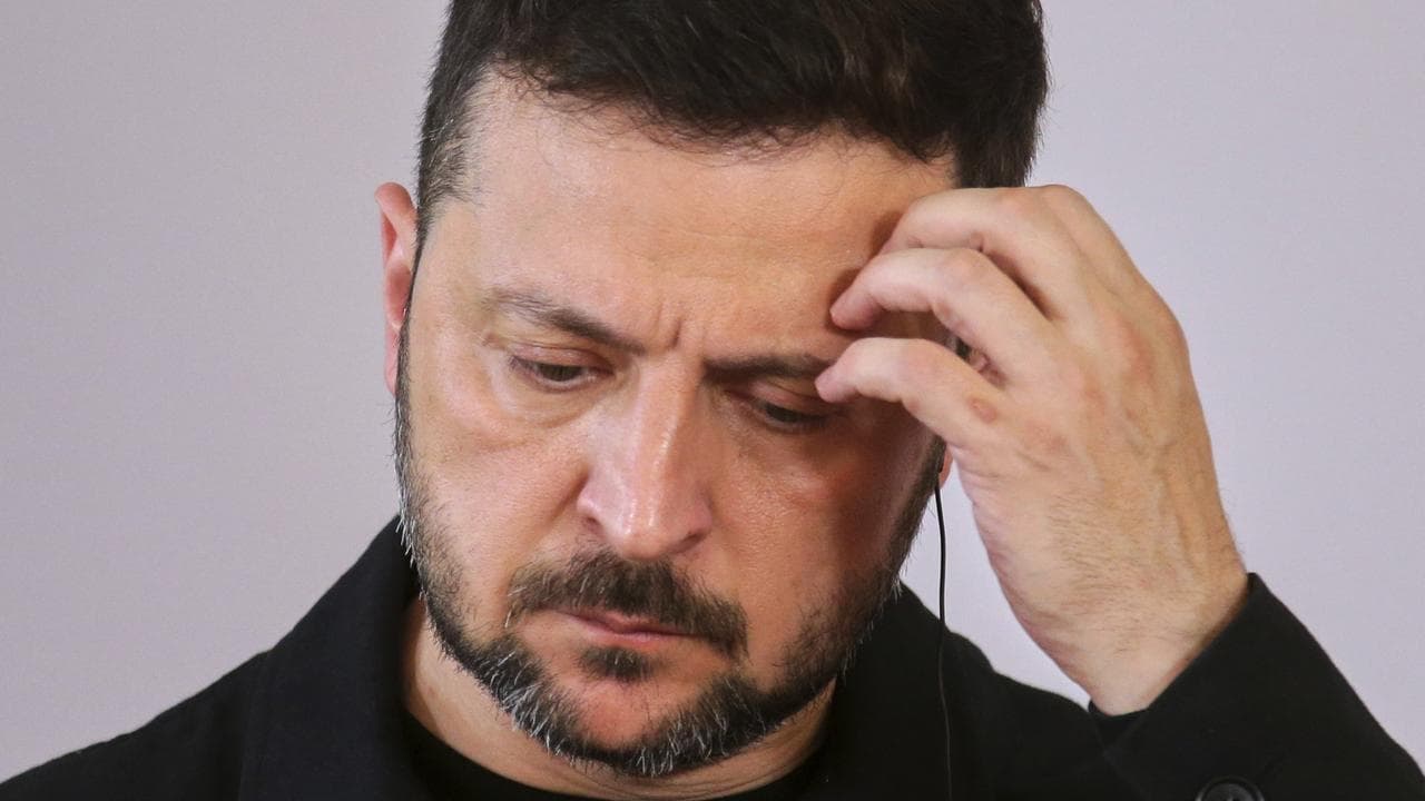 A file photo of Volodymyr Zelenskiy