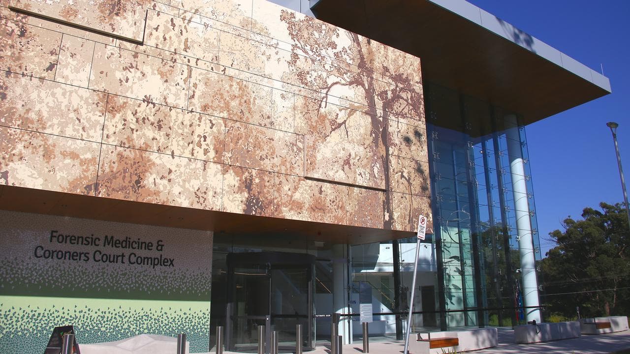 Court building signage (file)