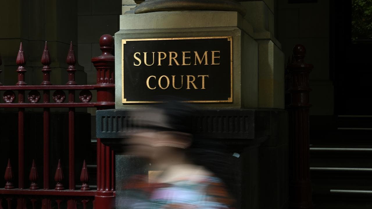 Court signage (file)