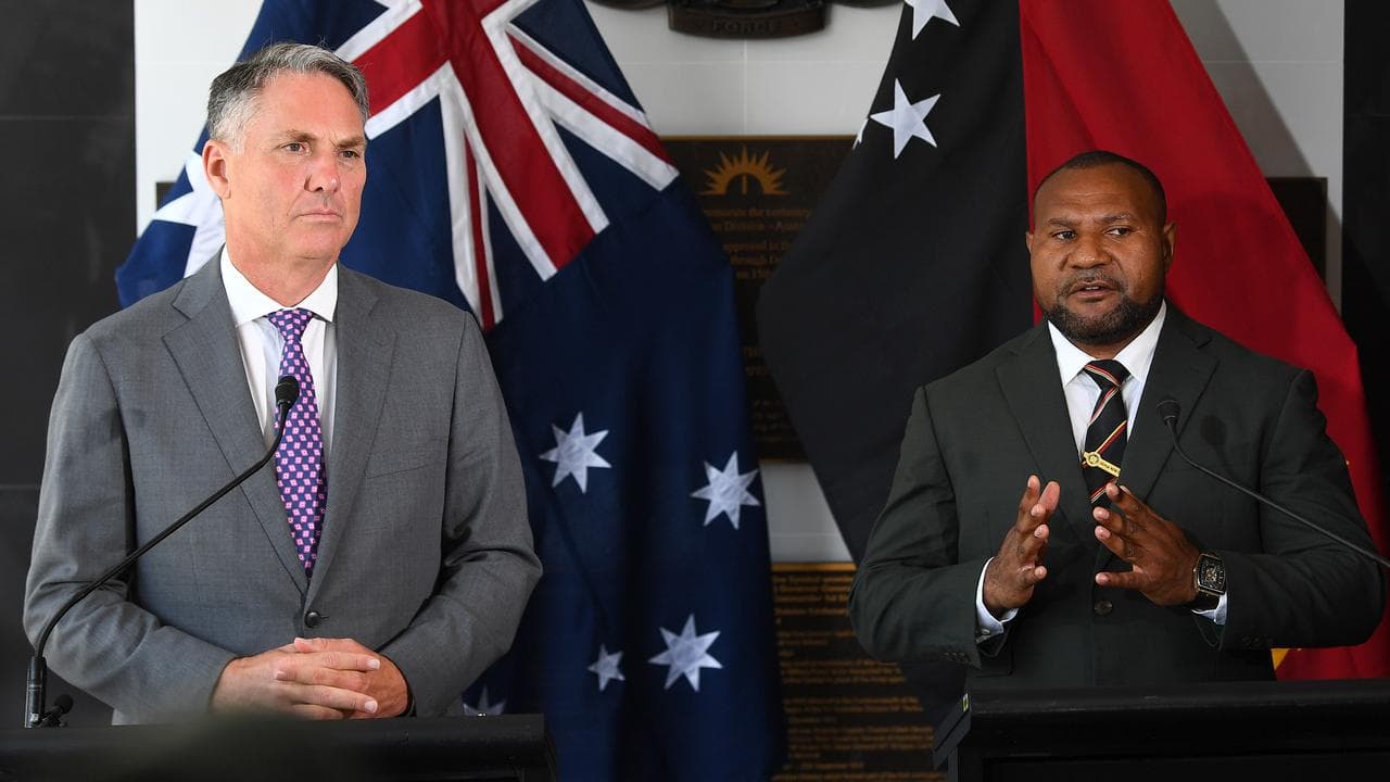 Richard Marles and Billy Joseph