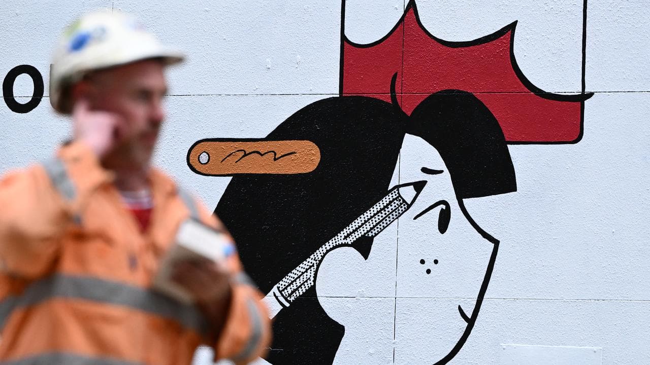 A mural (file image)