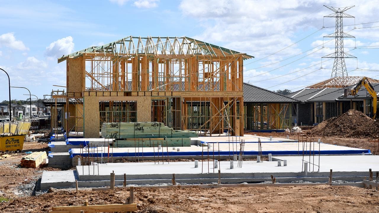 Housing construction (file image)