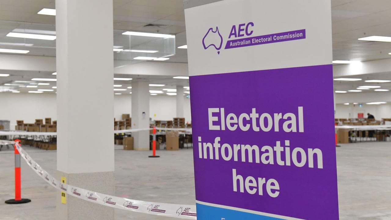 An Australian Electoral Commission sign (file image)