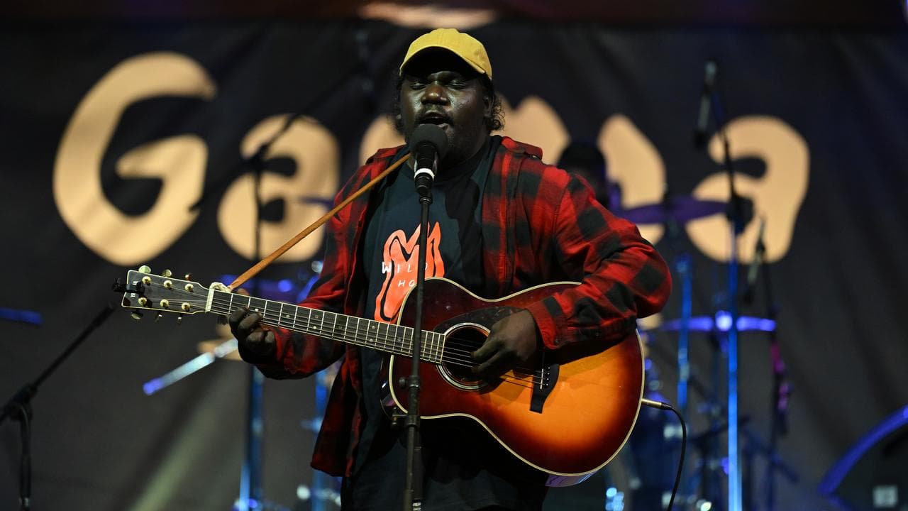 Wild Honey band member Gawukawu Gurruwiwi