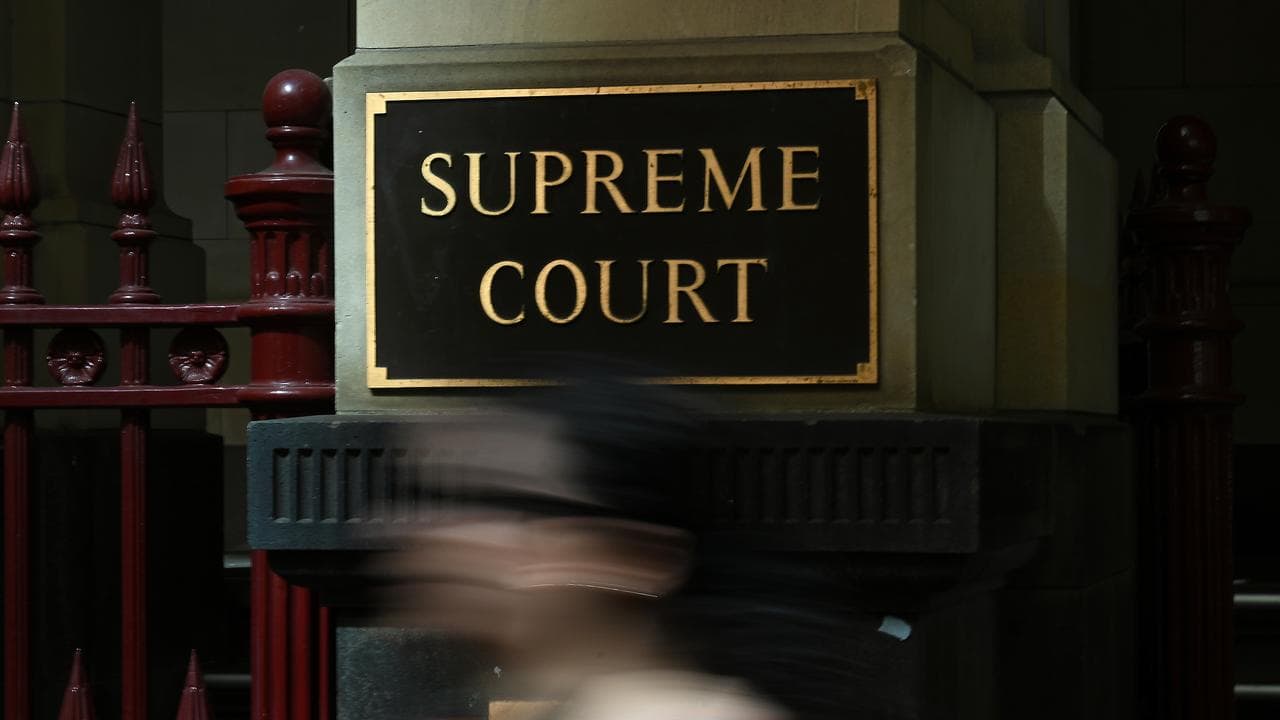 Court signage (file)