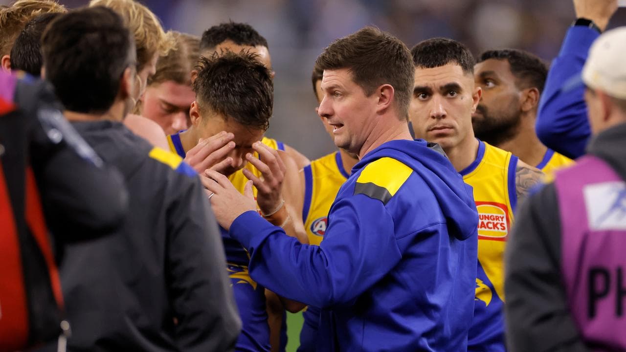 Eagles coach Andrew McQualter.