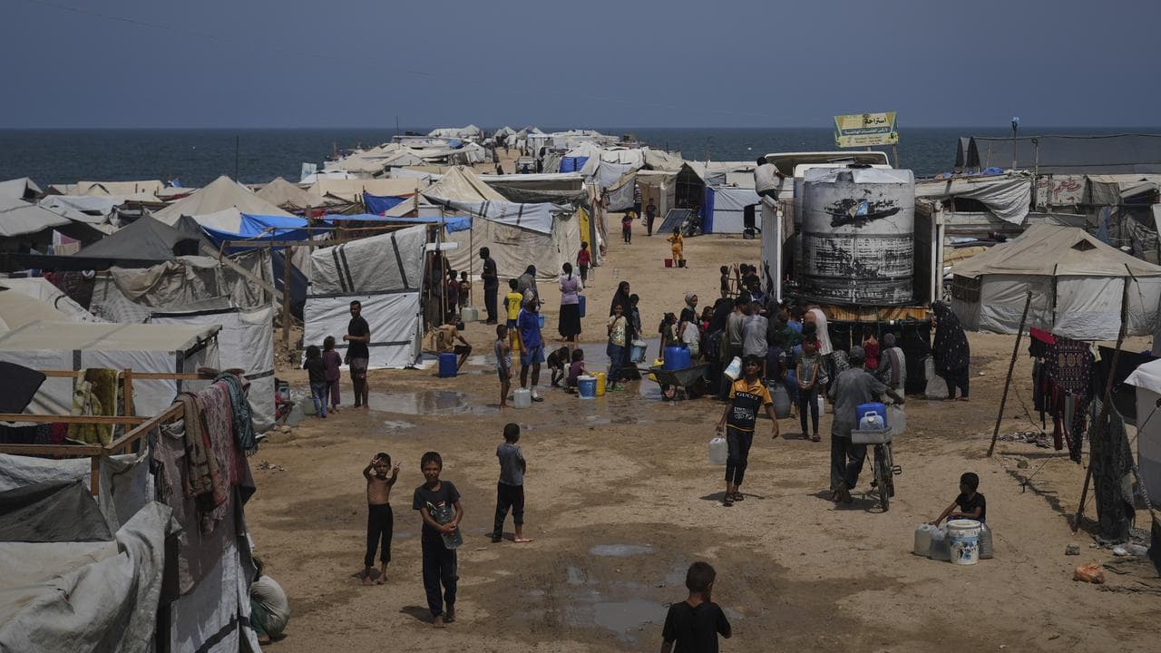 Israel Palestinians Gaza Heat Wave