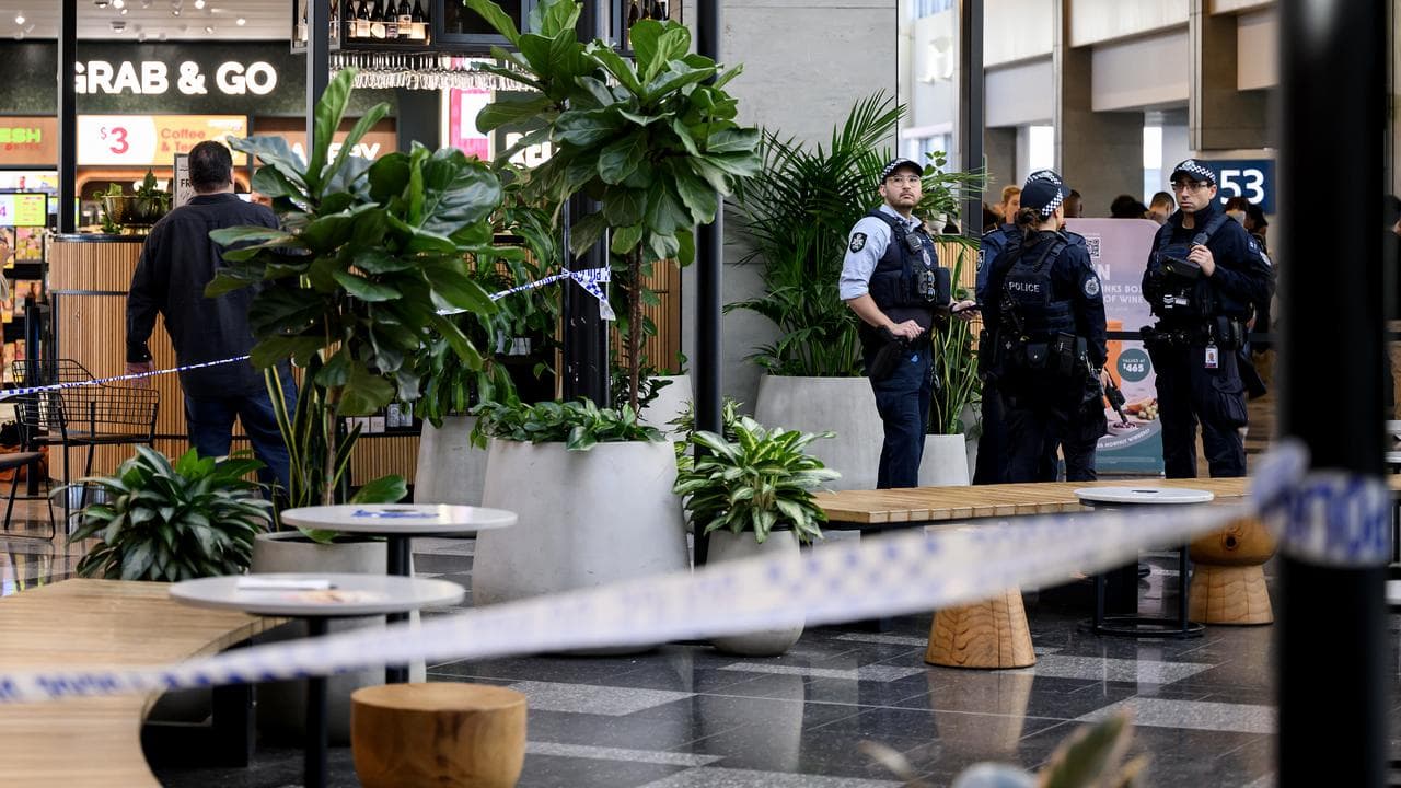 AFP officers at the scene