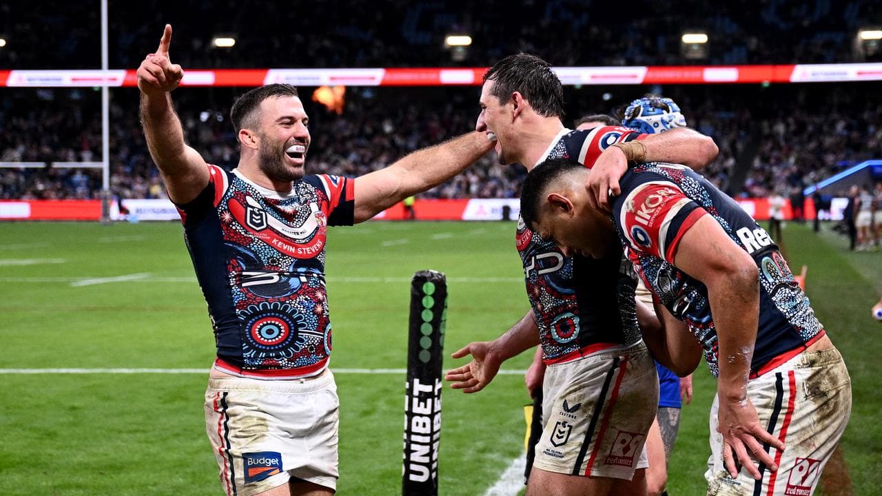 Roosters hat-trick hero
