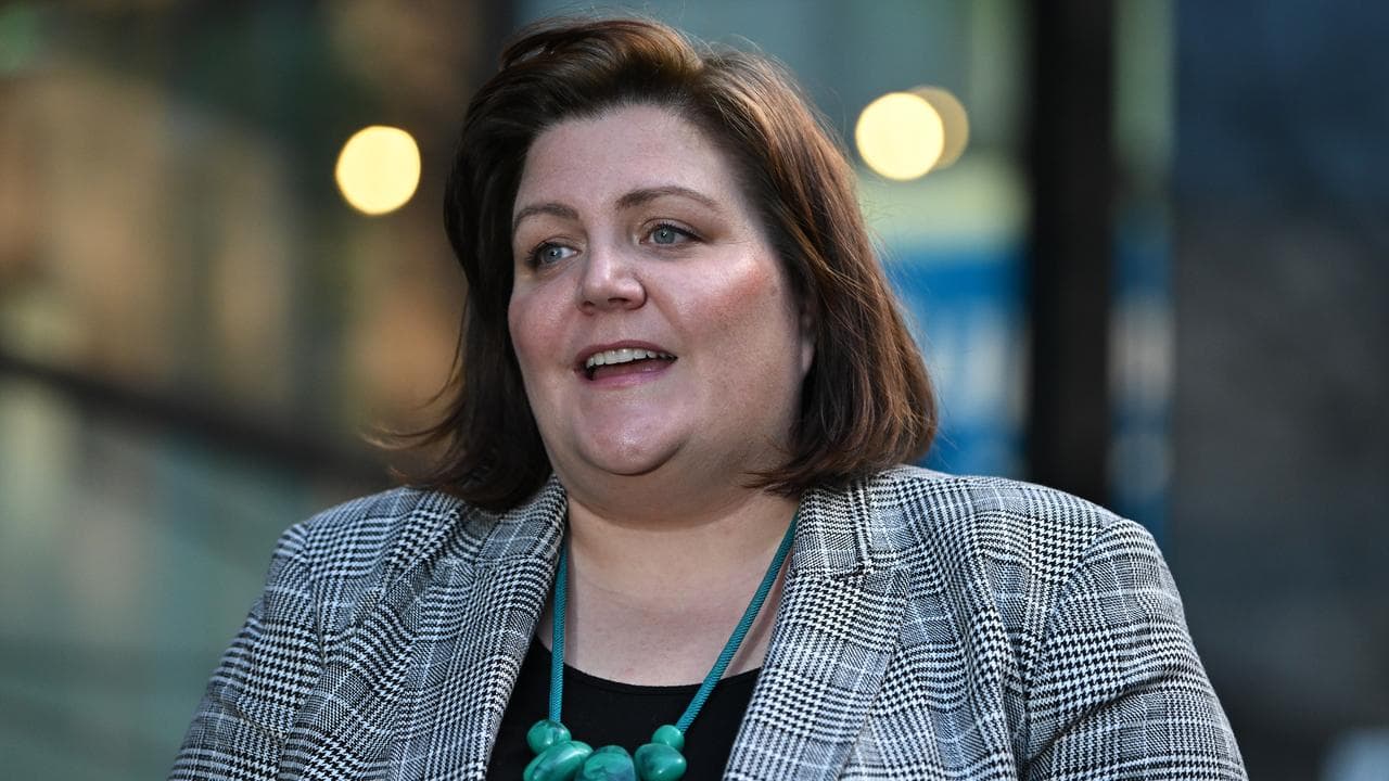 Australian Services Union national secretary Emeline Gaske